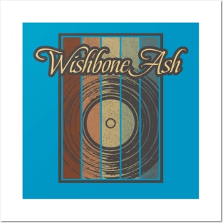 Wishbone Ash Vynil Silhouette Posters and Art